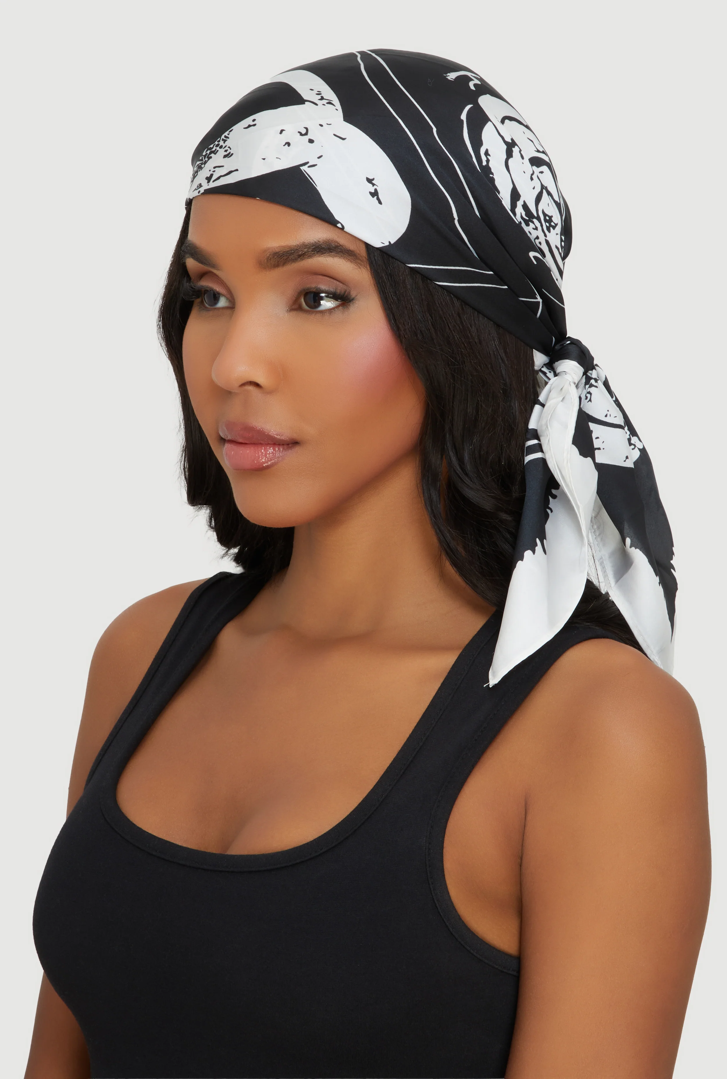 Patterned Bonnet Head Wrap - Image 7