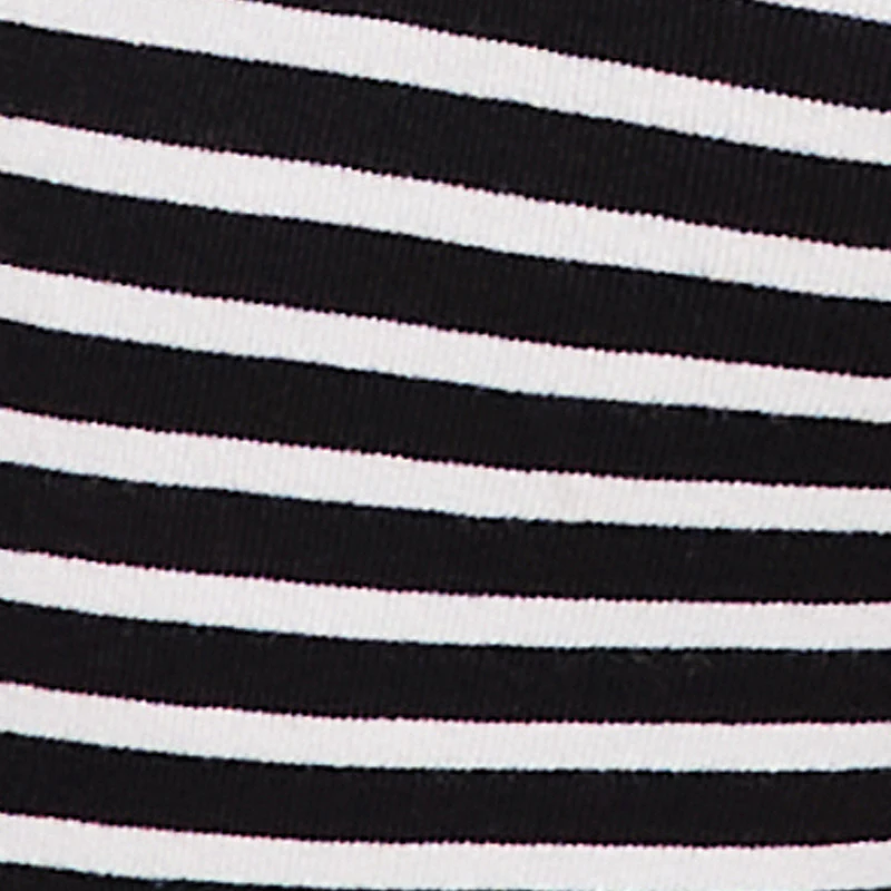 Plus Size Almost Famous Striped Rib Knit Zip Front Hoodie - Image 4