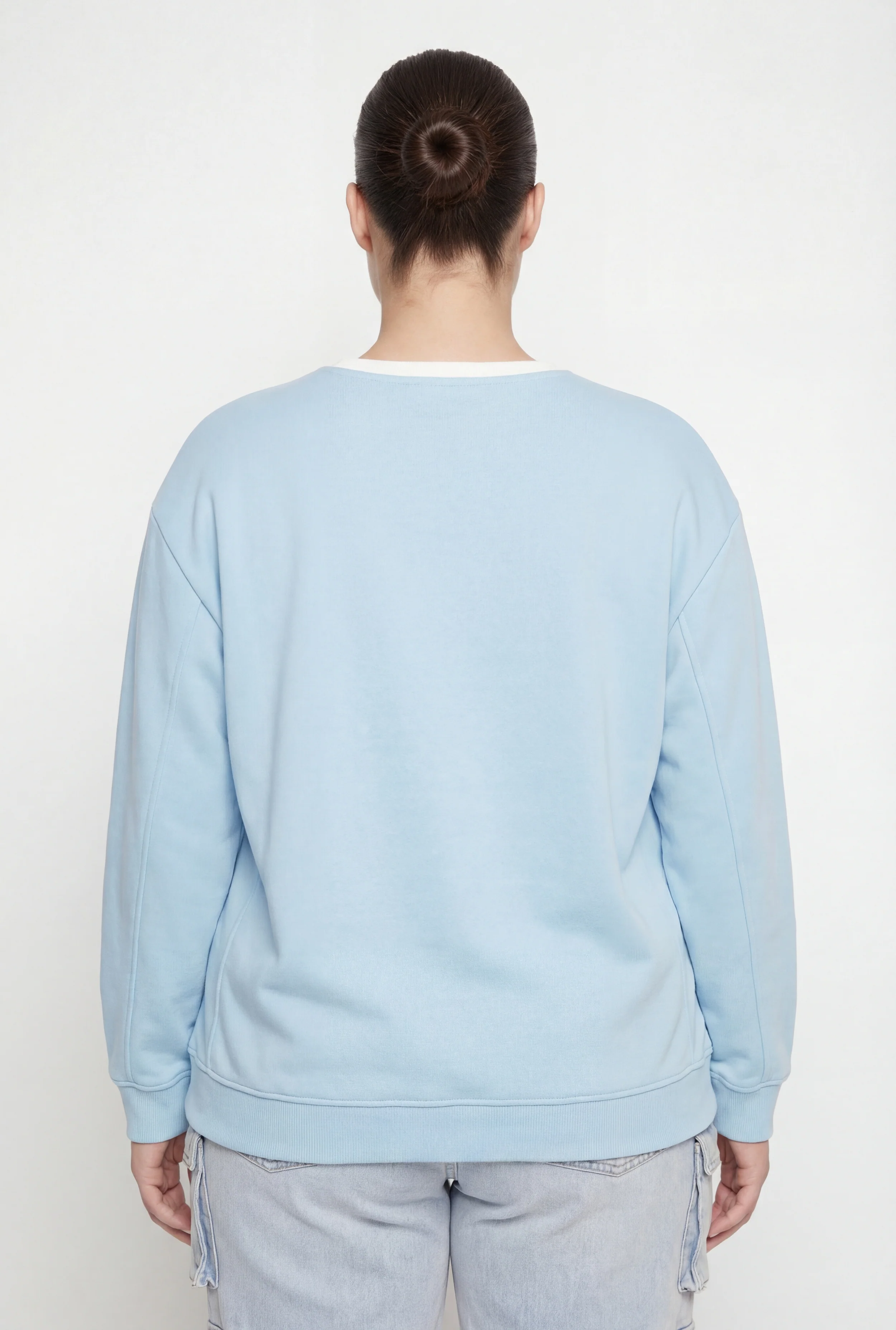 Plus Size 83 NYC Graphic Print Sweatshirt - Image 5