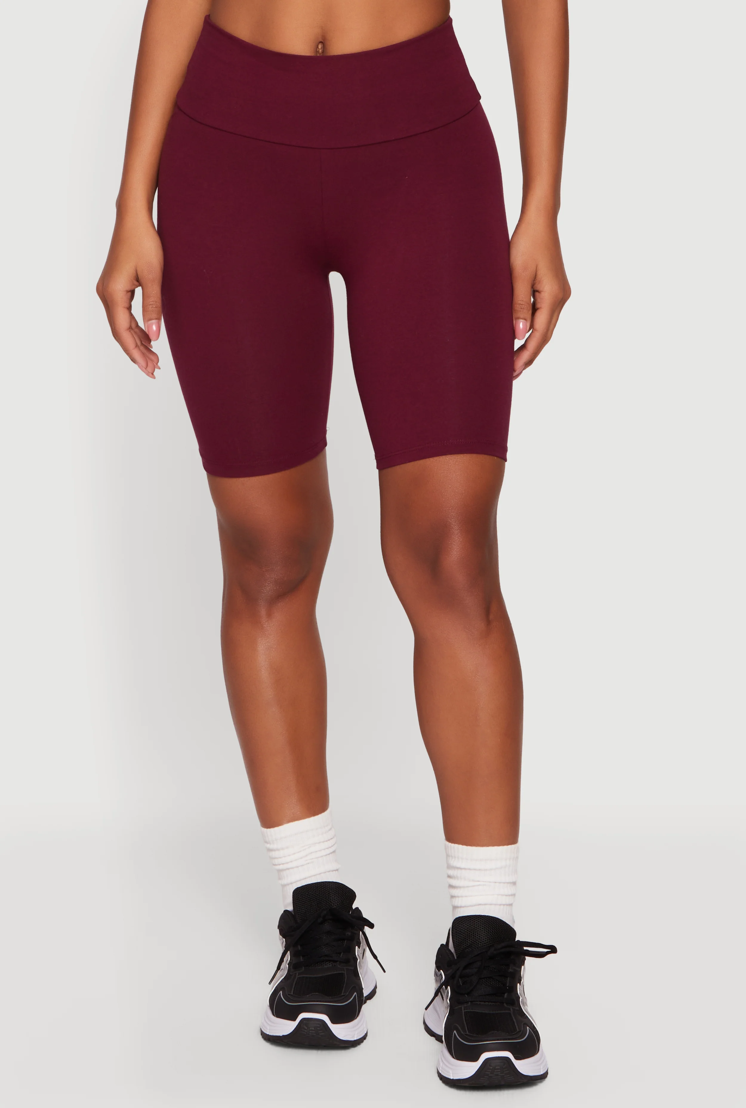 High Waisted Bike Shorts - Image 3