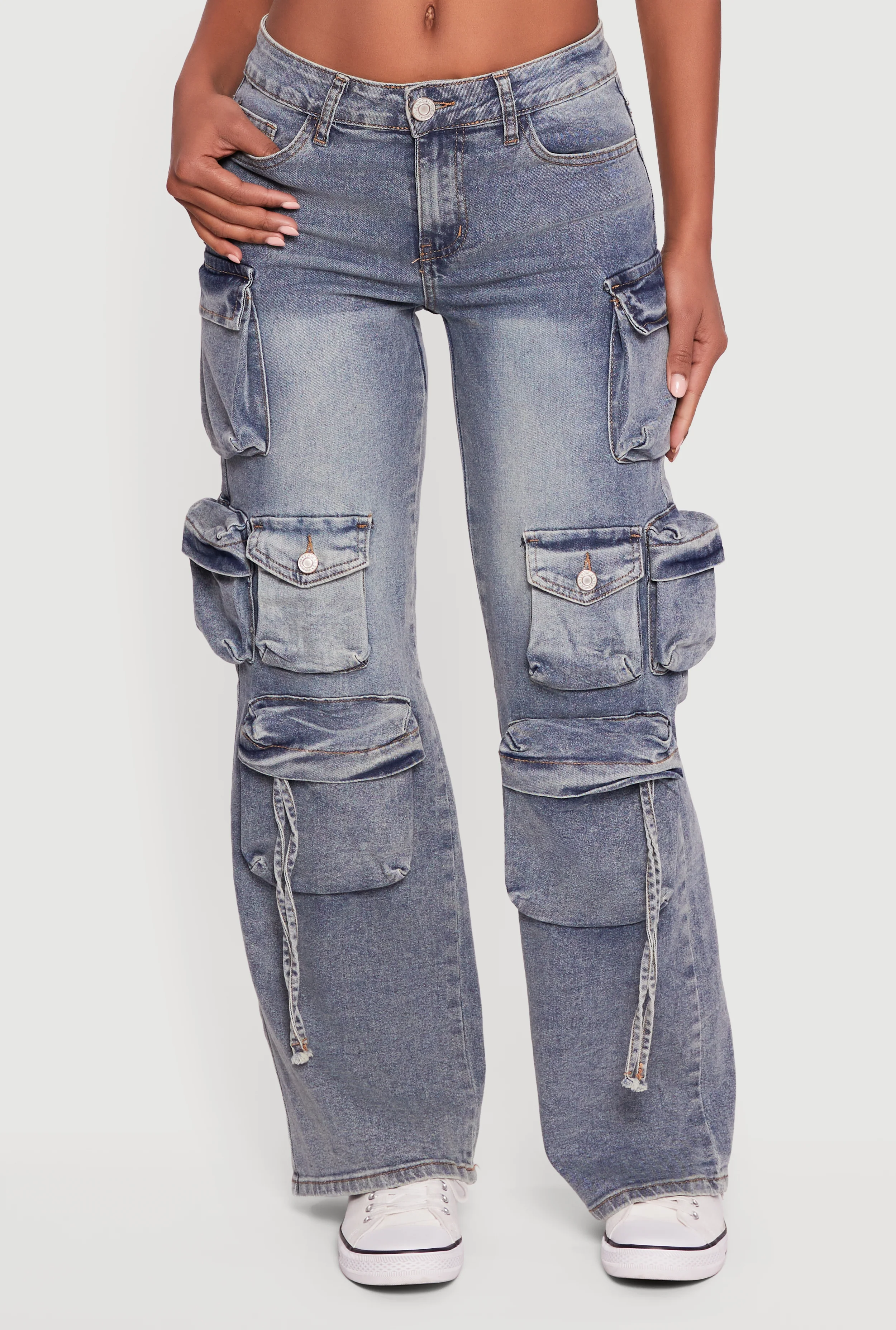 VIP Mineral Wash Utility Jeans - Image 3