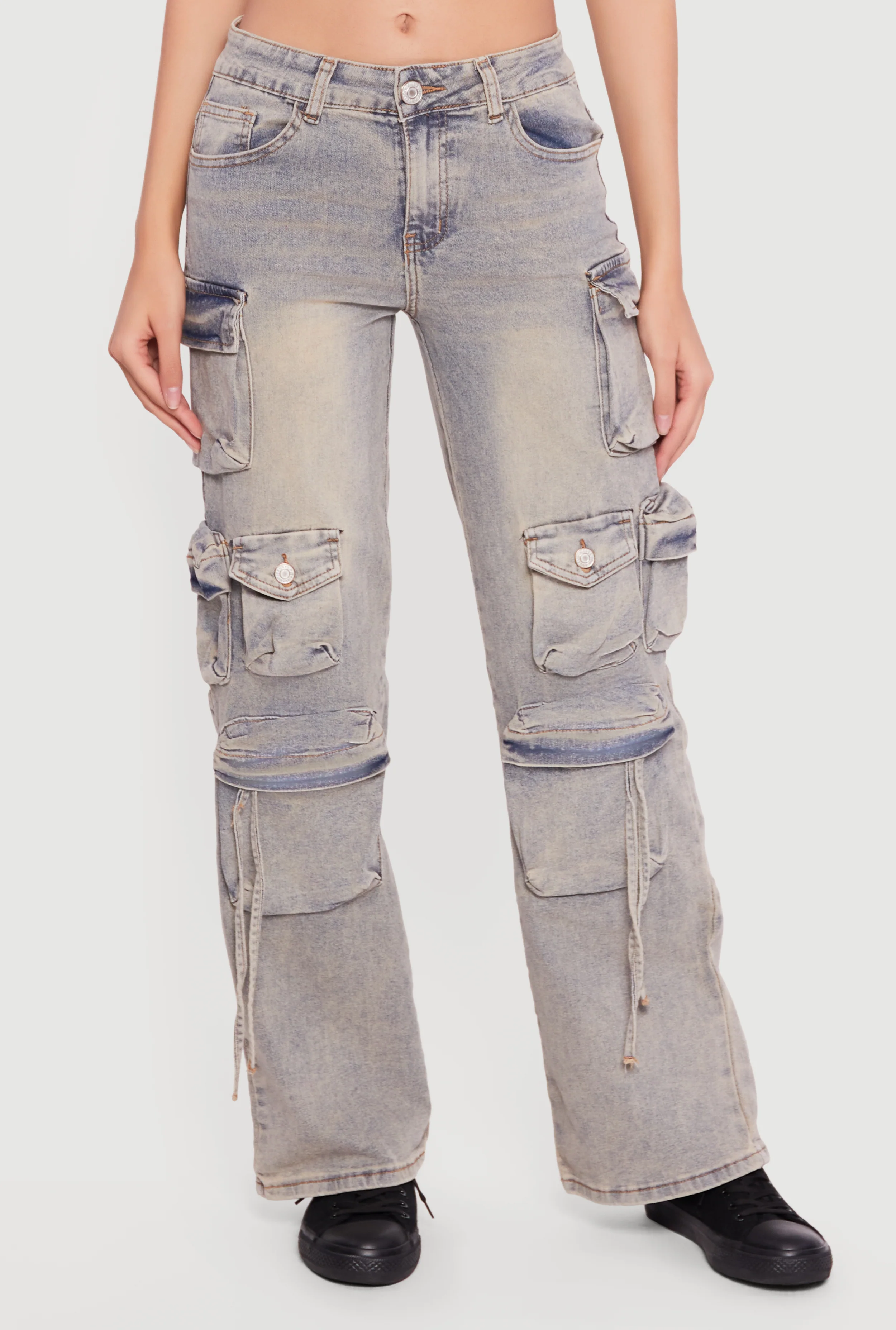 VIP Mineral Wash Utility Jeans - Image 3