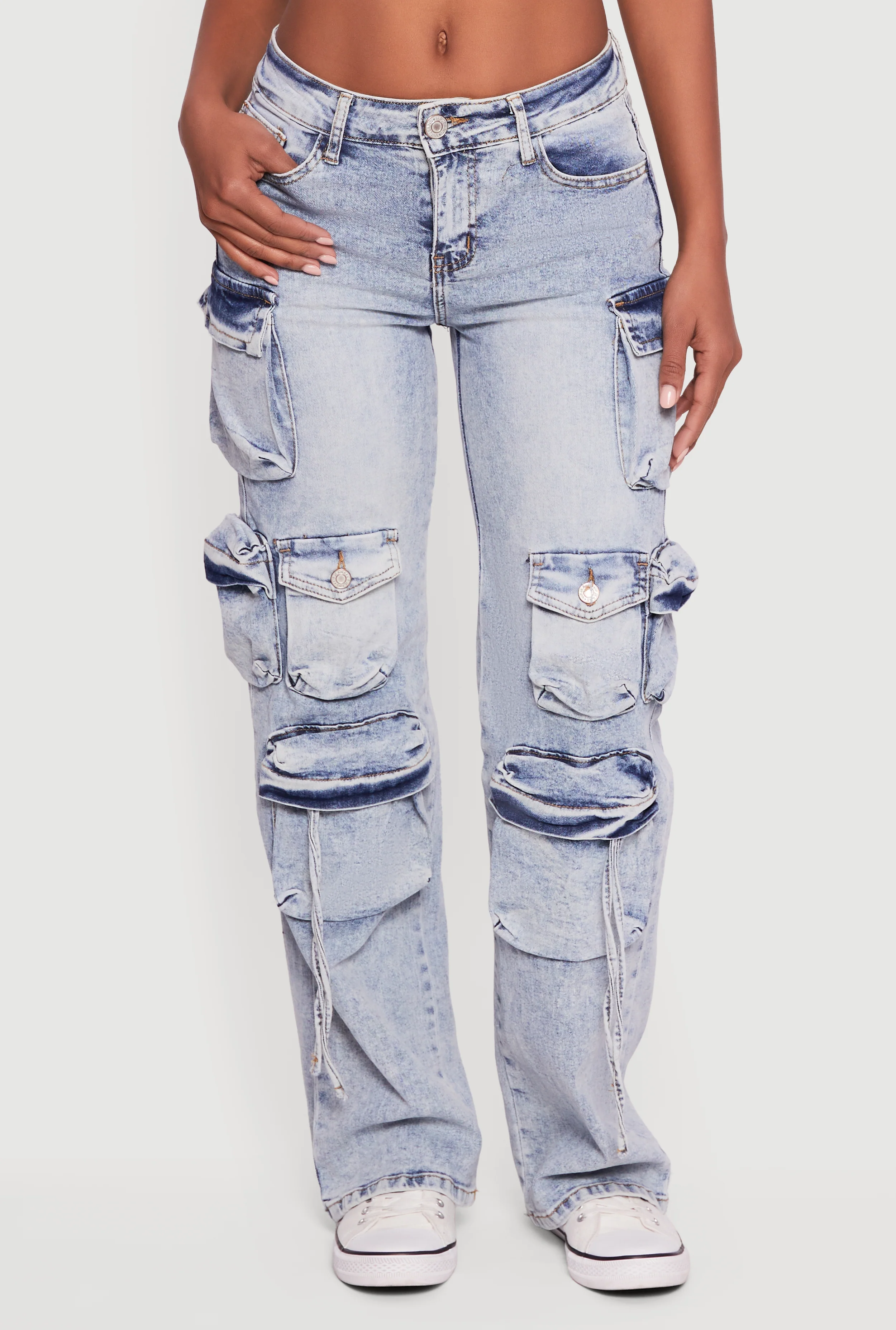 VIP Mineral Wash Utility Jeans - Image 3