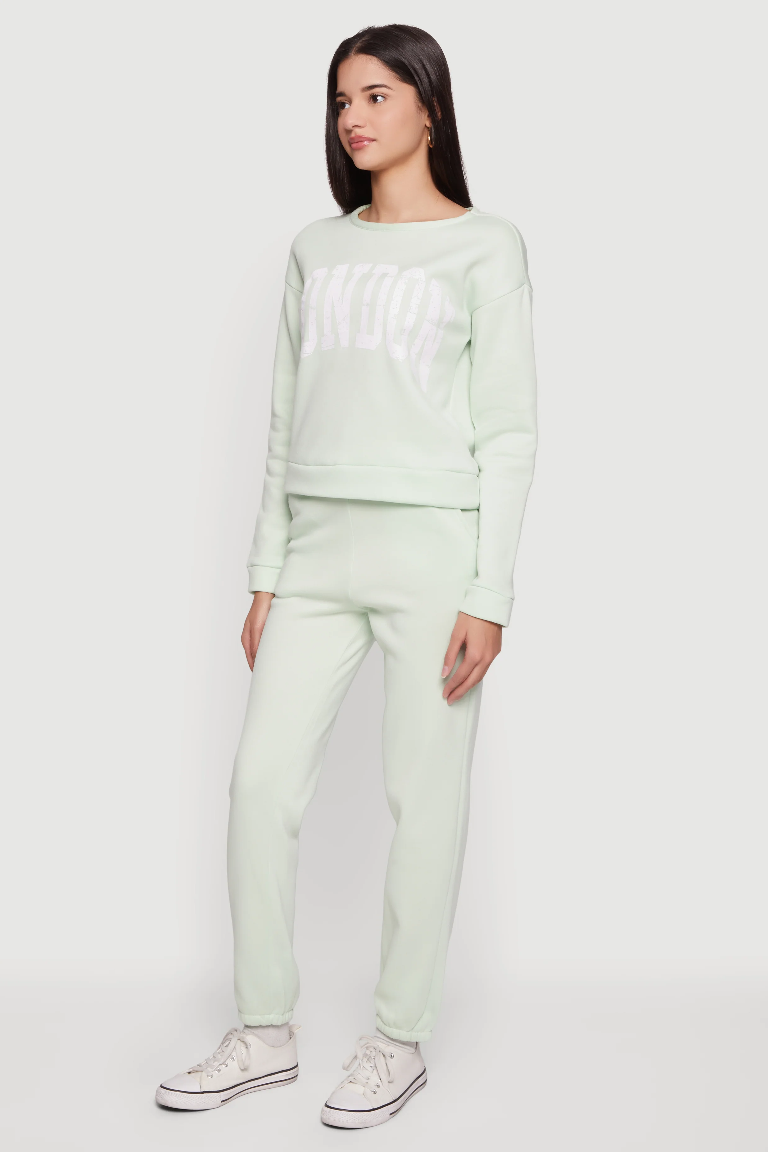 Graphic Long Sleeve Pullover Sweatshirt - Image 3
