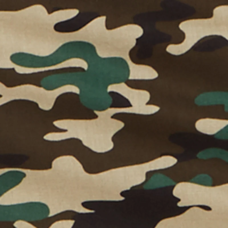 Drawstring High Waisted Camo Pencil Skirt - Image 3