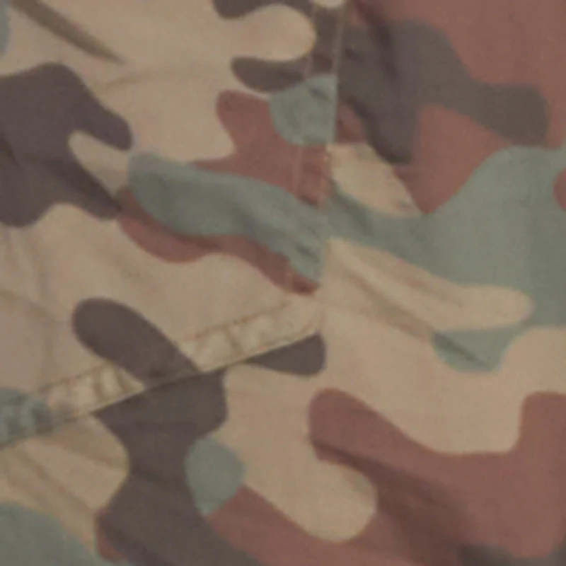 Plus Size Camouflage Toggle Drawstring Cargo Joggers - Image 4