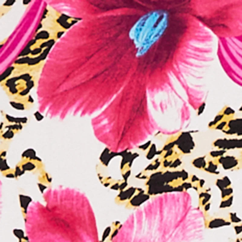 Floral Animal Print Cami Maxi Dress - Image 4