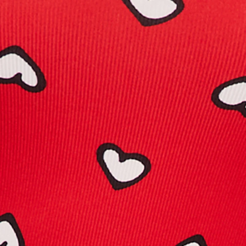 Plus Size Heart Print Pajama Cami and Lounge Pants - Image 4