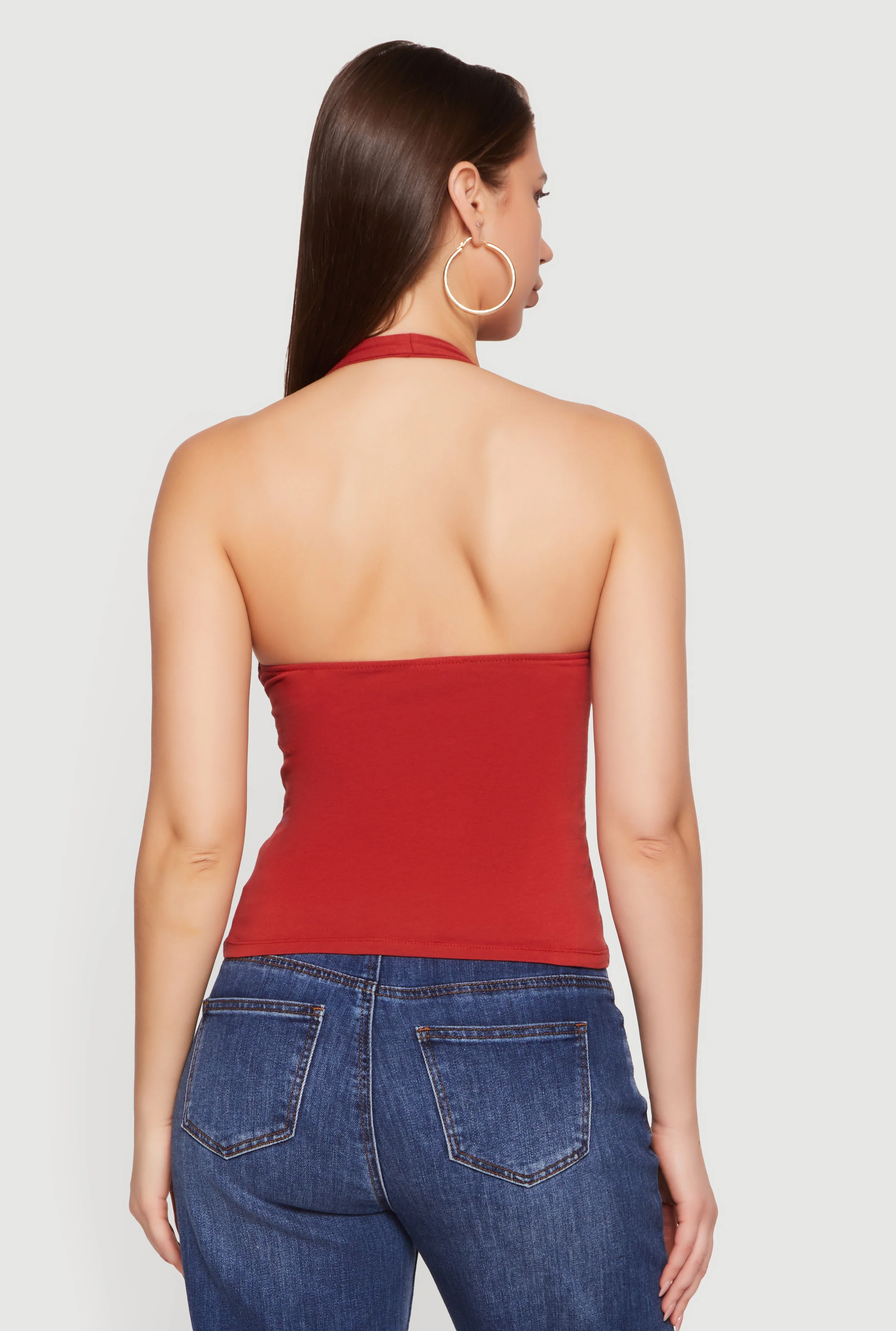 Varsity Graphic Halter Top - Image 5