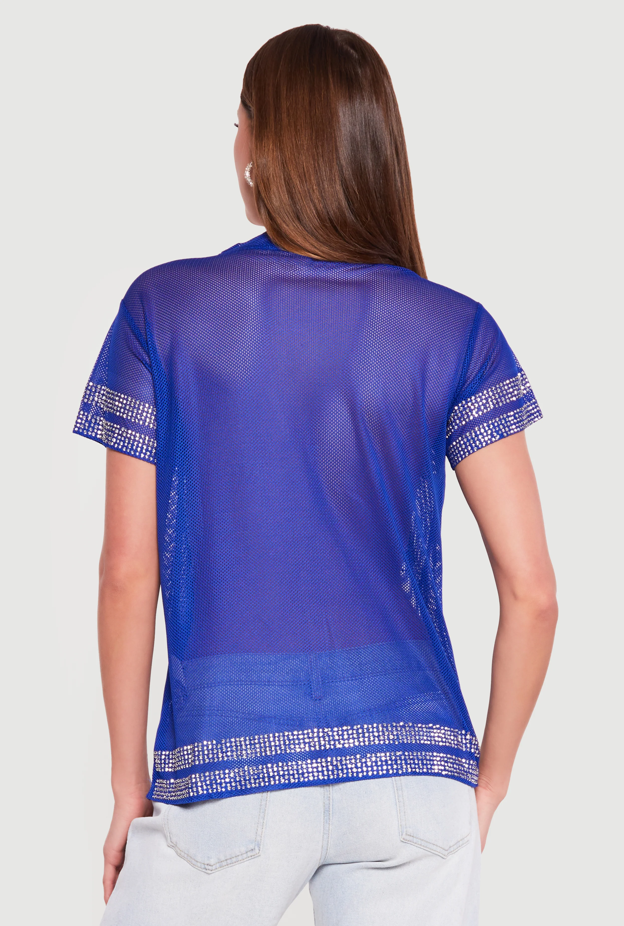 23 Rhinestone Studded Jersey - Image 5