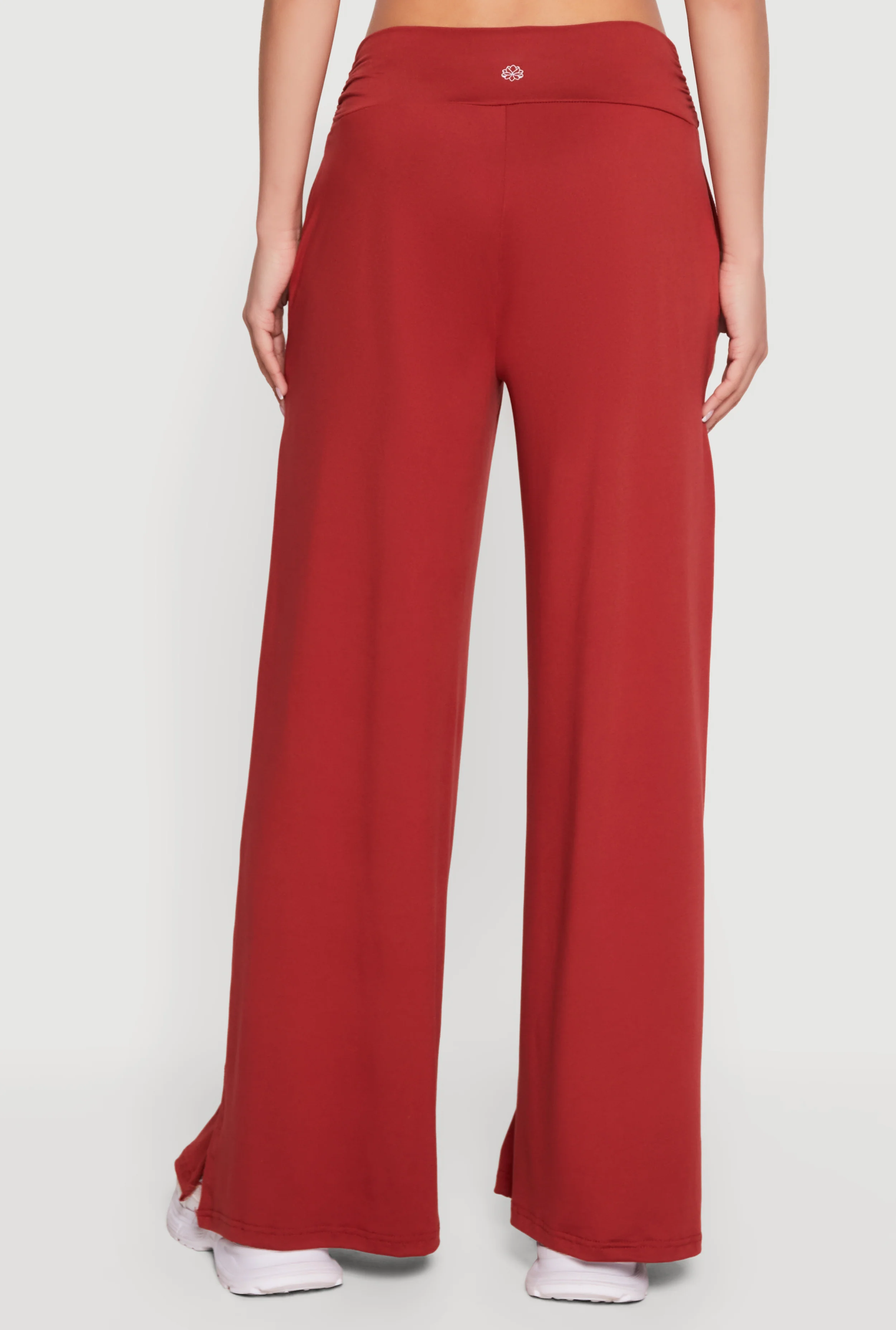Open Side Ruched Waist Pull On Pants - Image 5