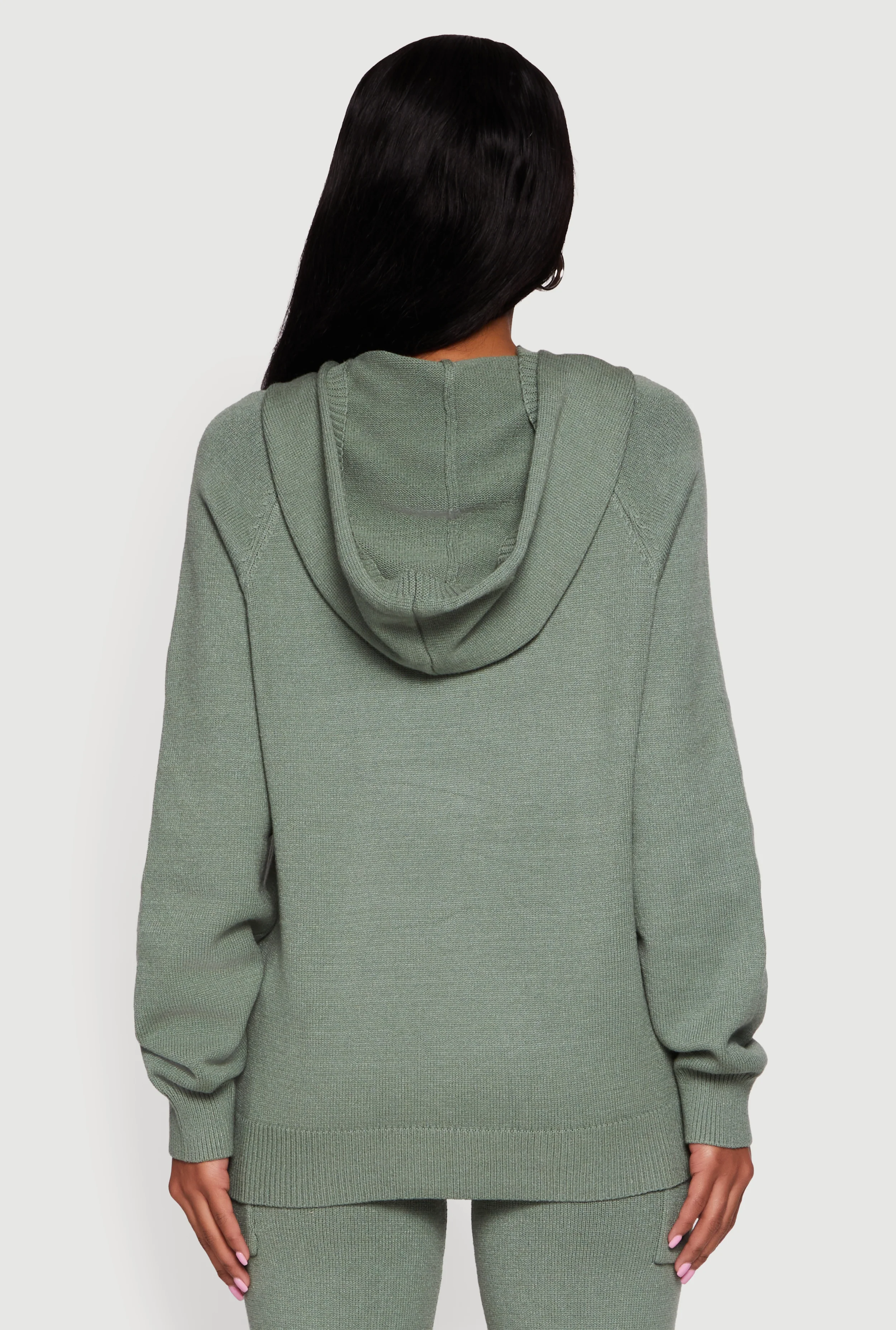 Kangaroo Pocket Pullover Sweater Hoodie - Image 6