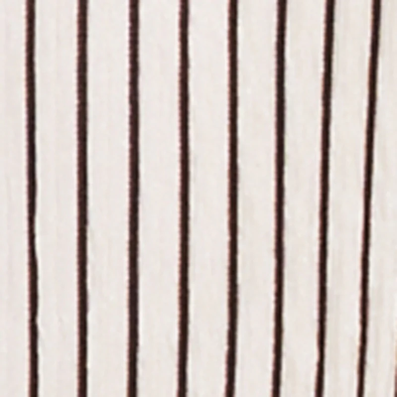 Plisse Striped Wide Leg Pants - Image 4