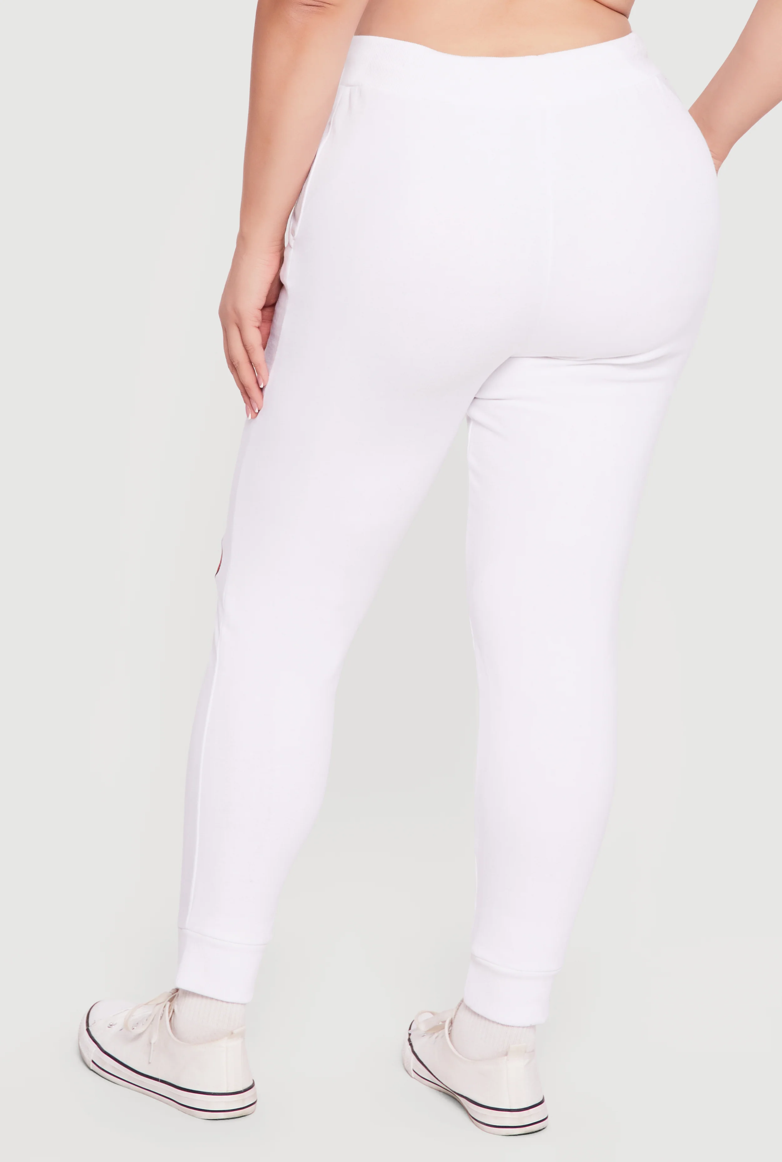 Plus Size 23 Graphic Drawstring Waist Joggers - Image 5