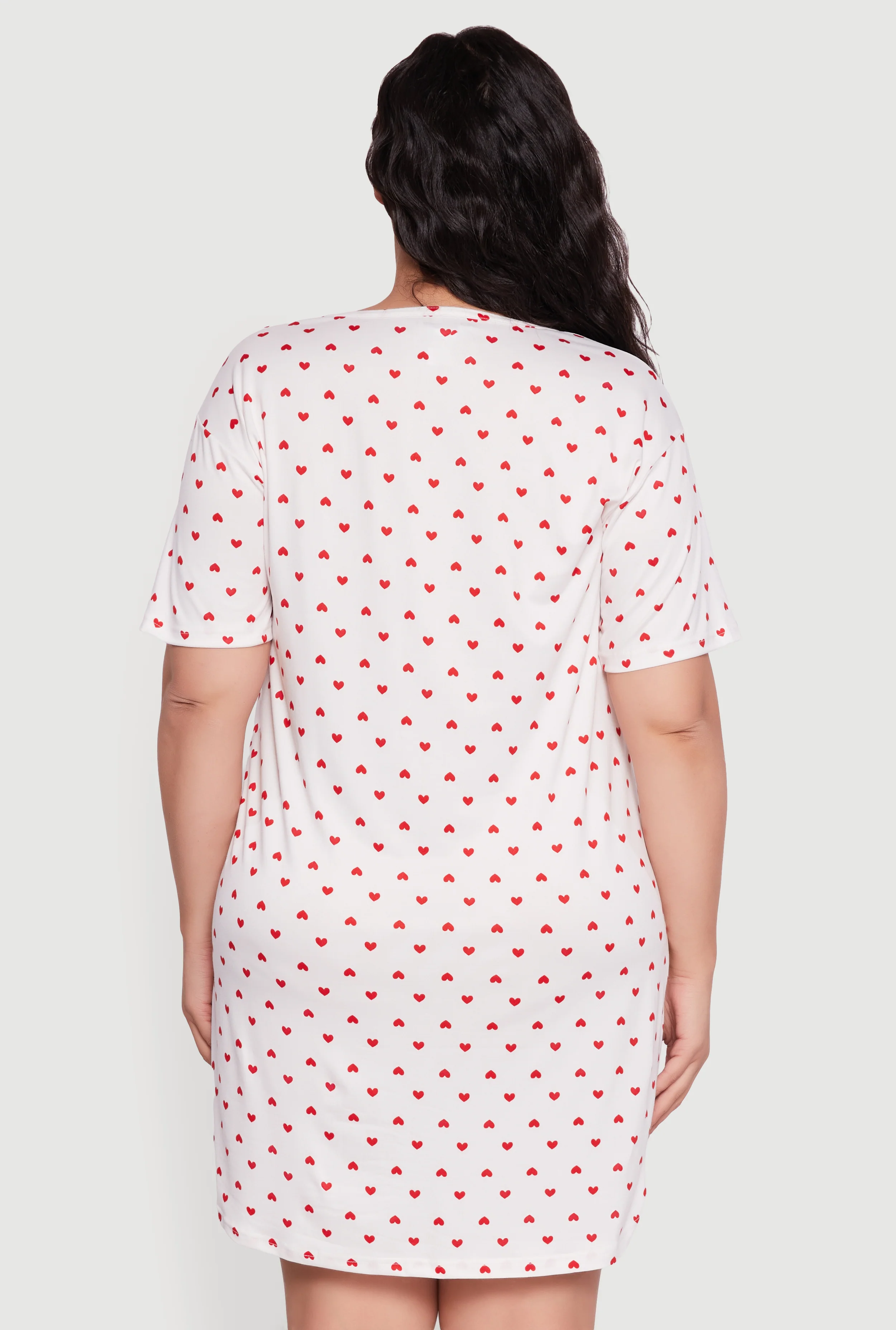 Plus Size Im Yours No Refunds Graphic Sleepshirt - Image 3