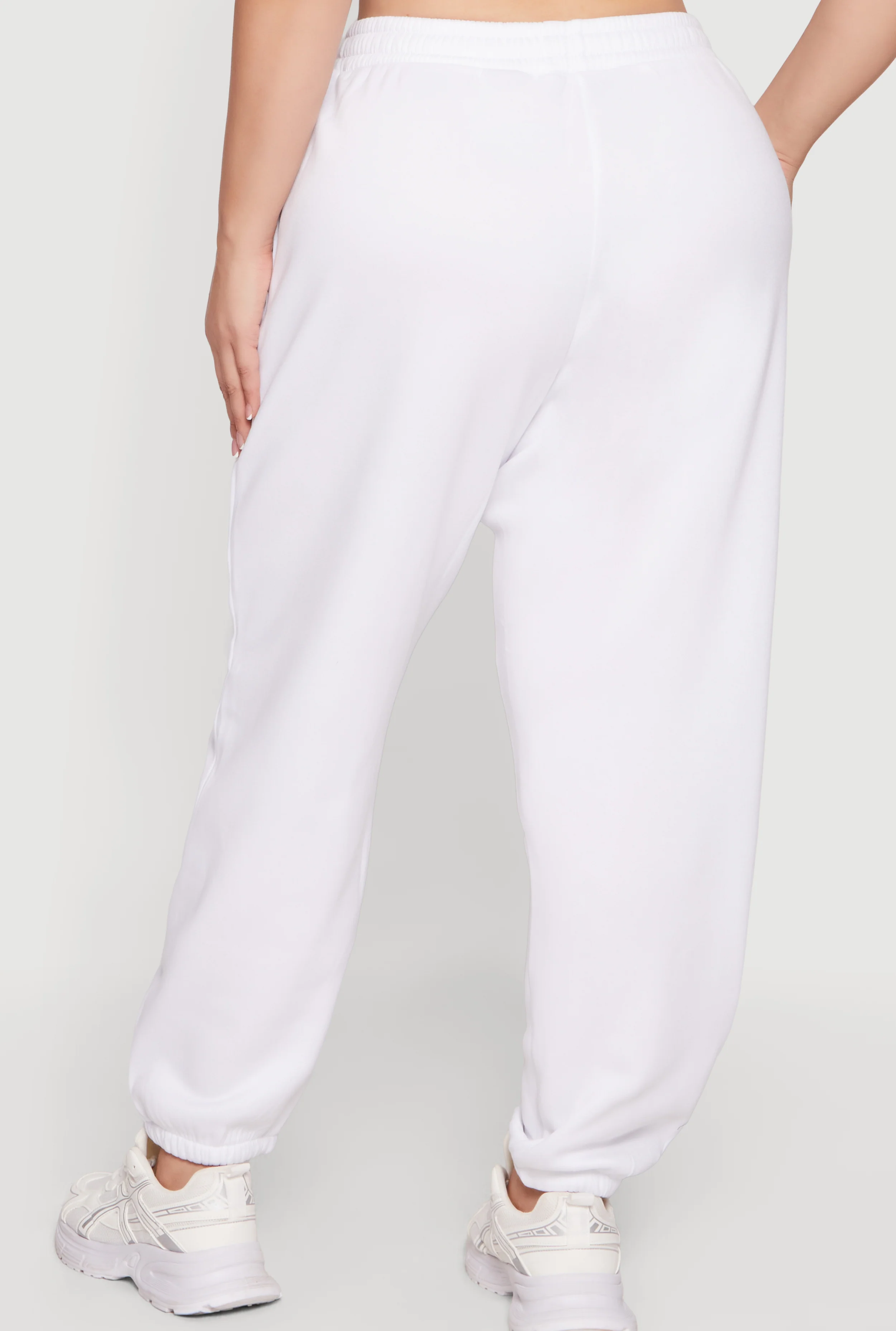 Plus Size NYC Graphic High Waisted Sweatpants - Image 5