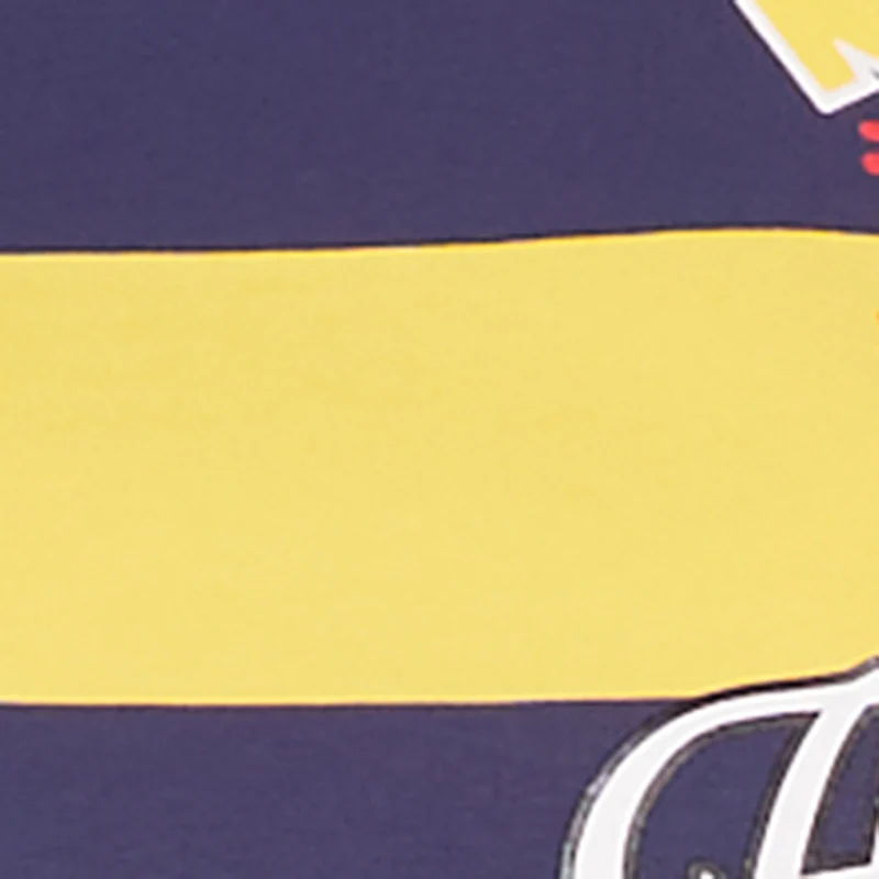 Striped Graphic Cropped Polo Top - Image 4