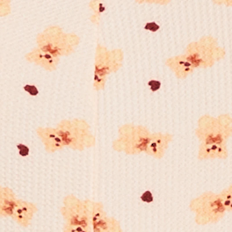 Teddy Bear Print Cami Pajama Romper - Image 3